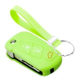 TBU car TBU car Car key cover compatible with Ford - Silicone Protective Remote Key Shell - FOB Case Cover - Glow in the dark