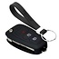 Capa para chave do carro compatível com Ford - Capa Protetora de Chave Remota de Silicone - Tampa Remota FOB - Preto