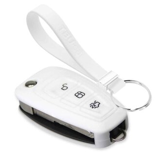 TBU car® Ford Car key cover - White