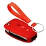 Capa para chave do carro compatível com Ford - Capa Protetora de Chave Remota de Silicone - Tampa Remota FOB - Vermelho