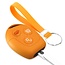 Capa para chave do carro compatível com Ford - Capa Protetora de Chave Remota de Silicone - Tampa Remota FOB - Laranja
