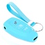 Capa para chave do carro compatível com Ford - Capa Protetora de Chave Remota de Silicone - Tampa Remota FOB - Azul claro