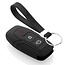 Capa para chave do carro compatível com Ford - Capa Protetora de Chave Remota de Silicone - Tampa Remota FOB - Preto