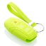 Capa para chave do carro compatível com Ford - Capa Protetora de Chave Remota de Silicone - Tampa Remota FOB - Verde lima