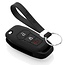 Capa para chave do carro compatível com Ford - Capa Protetora de Chave Remota de Silicone - Tampa Remota FOB - Preto
