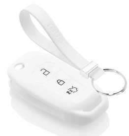 TBU car Ford Funda Carcasa llave - Blanco