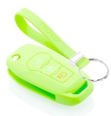 TBU car Ford Capa Silicone Chave do carro - Capa protetora - Tampa remota FOB - Fosforescente