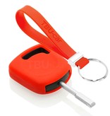 TBU car Ford Capa Silicone Chave do carro - Capa protetora - Tampa remota FOB - Vermelho