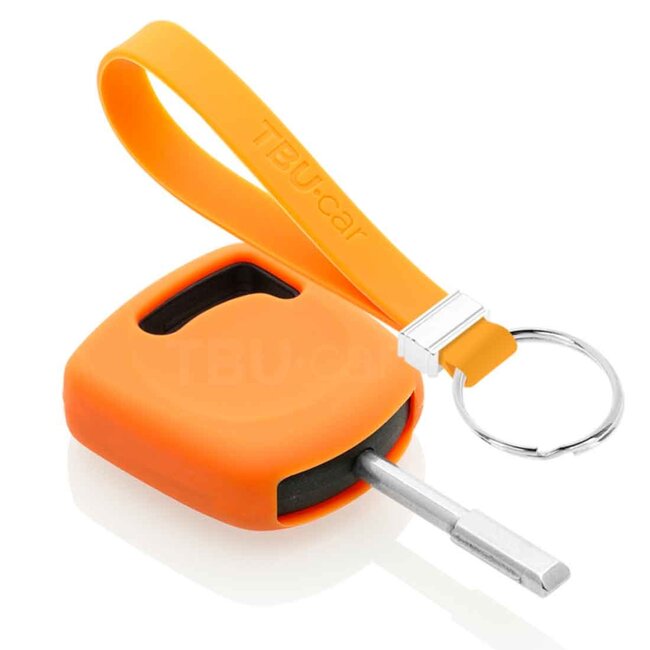 TBU car Cover chiavi auto compatibile con Ford - Copertura protettiva - Custodia Protettiva in Silicone - Arancione