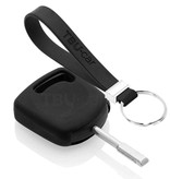 TBU car TBU car Sleutel cover compatibel met Ford - Silicone sleutelhoesje - beschermhoesje autosleutel - Zwart