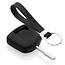 Capa para chave do carro compatível com Ford - Capa Protetora de Chave Remota de Silicone - Tampa Remota FOB - Preto