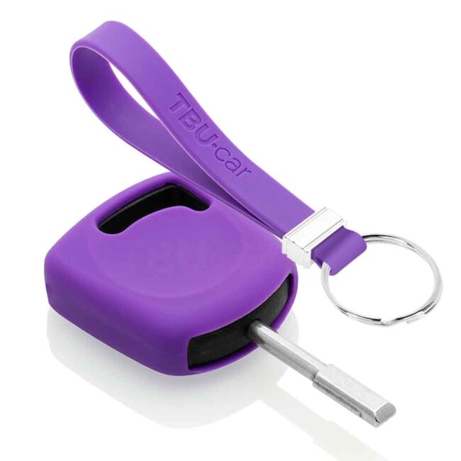 Cover chiavi auto compatibile con Ford - Copertura protettiva - Custodia Protettiva in Silicone - Viola