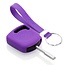 Cover chiavi auto compatibile con Ford - Copertura protettiva - Custodia Protettiva in Silicone - Viola