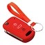 Capa para chave do carro compatível com Hyundai - Capa Protetora de Chave Remota de Silicone - Tampa Remota FOB - Vermelho