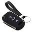 Capa para chave do carro compatível com Hyundai - Capa Protetora de Chave Remota de Silicone - Tampa Remota FOB - Preto
