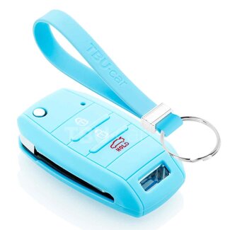 TBU car® Hyundai Car key cover - Light blue