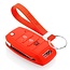 Capa para chave do carro compatível com Hyundai - Capa Protetora de Chave Remota de Silicone - Tampa Remota FOB - Vermelho
