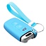 Capa para chave do carro compatível com Hyundai - Capa Protetora de Chave Remota de Silicone - Tampa Remota FOB - Azul claro