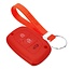 Capa para chave do carro compatível com Hyundai - Capa Protetora de Chave Remota de Silicone - Tampa Remota FOB - Vermelho