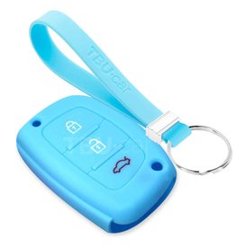 TBU car Hyundai Capa Silicone Chave - Azul claro