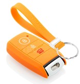 TBU car TBU car Cover chiavi auto compatibile con Hyundai - Copertura protettiva - Custodia Protettiva in Silicone - Arancione