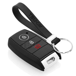 TBU car® Hyundai Schlüsselhülle - Schwarz
