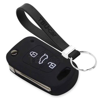 TBU car® Kia Car key cover - Black
