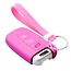 Capa para chave do carro compatível com Kia - Capa Protetora de Chave Remota de Silicone - Tampa Remota FOB - Rosa