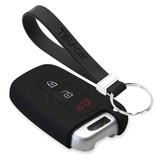 TBU car TBU car Funda Carcasa llave compatible con Kia - Funda de Silicona - Cover de Llave Coche - Negro