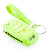 TBU car TBU car Funda Carcasa llave compatible con Kia - Funda de Silicona - Cover de Llave Coche - Glow in the Dark