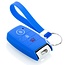 Capa para chave do carro compatível com Kia - Capa Protetora de Chave Remota de Silicone - Tampa Remota FOB - Azul