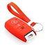 Capa para chave do carro compatível com Kia - Capa Protetora de Chave Remota de Silicone - Tampa Remota FOB - Vermelho
