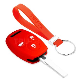 TBU car® Honda Schlüsselhülle - Rot