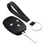 Capa para chave do carro compatível com Honda - Capa Protetora de Chave Remota de Silicone - Tampa Remota FOB - Preto