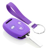 TBU car TBU car Housse de Protection clé compatible avec Honda - Coque Cover Housse étui en Silicone - Violet