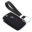Capa para chave do carro compatível com Citroën - Capa Protetora de Chave Remota de Silicone - Tampa Remota FOB - Preto
