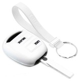 TBU car TBU car Car key cover compatible with Lexus - Silicone Protective Remote Key Shell - FOB Case Cover - White
