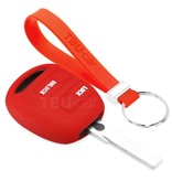 TBU car Lexus Capa Silicone Chave do carro - Capa protetora - Tampa remota FOB - Vermelho