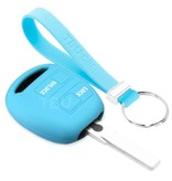 TBU car Lexus Capa Silicone Chave do carro - Capa protetora - Tampa remota FOB - Azul claro