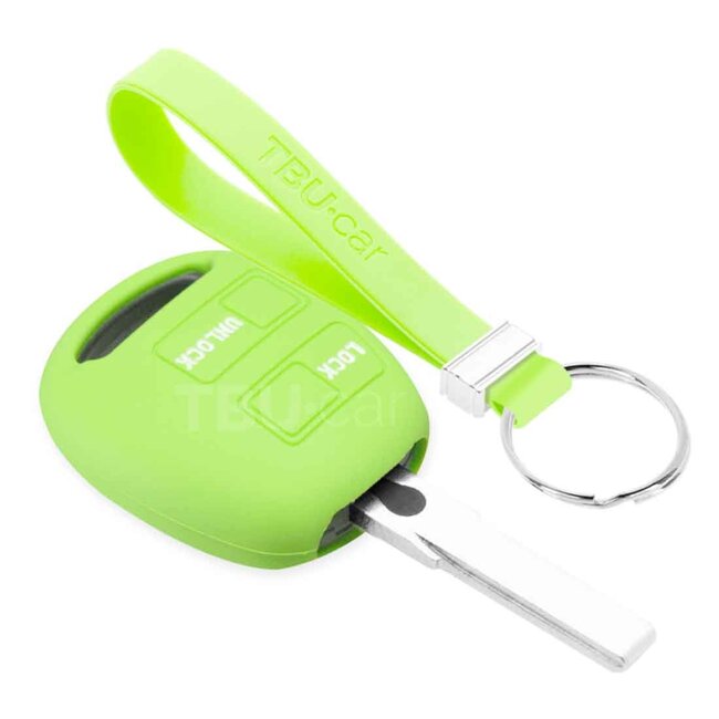 Capa para chave do carro compatível com Lexus - Capa Protetora de Chave Remota de Silicone - Tampa Remota FOB - Fosforescente
