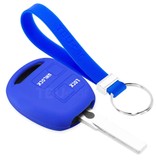 TBU car Toyota Capa Silicone Chave do carro - Capa protetora - Tampa remota FOB - Azul