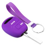 TBU car TBU car Car key cover compatible with Toyota - Silicone Protective Remote Key Shell - FOB Case Cover - Purple