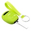 Capa para chave do carro compatível com Toyota - Capa Protetora de Chave Remota de Silicone - Tampa Remota FOB - Verde lima