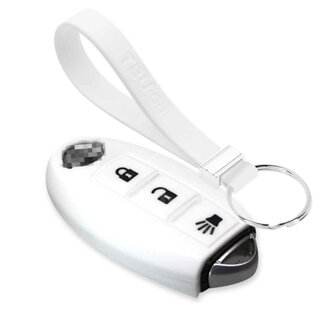 TBU car® Nissan Cover chiavi - Bianco