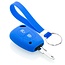 Capa para chave do carro compatível com Nissan - Capa Protetora de Chave Remota de Silicone - Tampa Remota FOB - Azul