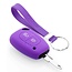 Capa para chave do carro compatível com Nissan - Capa Protetora de Chave Remota de Silicone - Tampa Remota FOB - Roxo