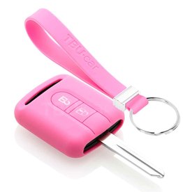 TBU car Nissan Capa Silicone Chave - Rosa