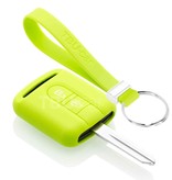 TBU car TBU car Housse de Protection clé compatible avec Nissan - Coque Cover Housse étui en Silicone - Citron vert