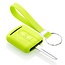 Capa para chave do carro compatível com Nissan - Capa Protetora de Chave Remota de Silicone - Tampa Remota FOB - Verde lima