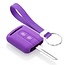 Capa para chave do carro compatível com Nissan - Capa Protetora de Chave Remota de Silicone - Tampa Remota FOB - Roxo